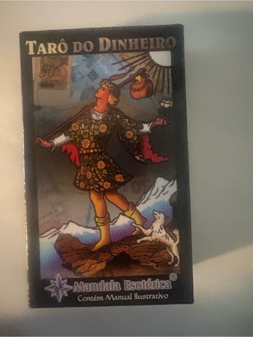 Taro do dinheiro Mandala esoterica tarot deck from Portugal NIB